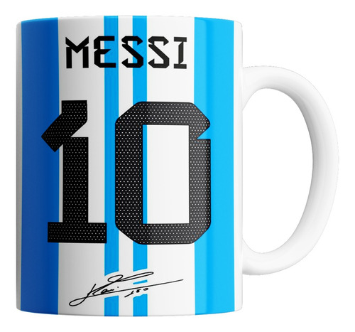Taza De Cerámica - Argentina Messi 10