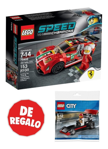 Lego Speed Champions:  Ferrari 458 Italia Gt2 + Regalo