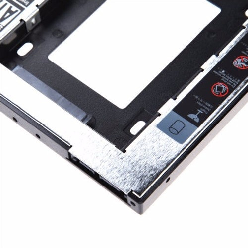 Imagen 2 de 6 de Caddy Sata A Sata 9,5mm Segundo Disco En Lectora Notebook