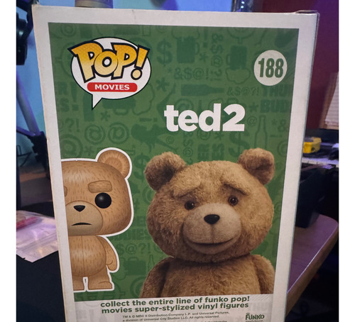 Funko Pop #188 Ted 2 Retirado Original Japon (Usado)