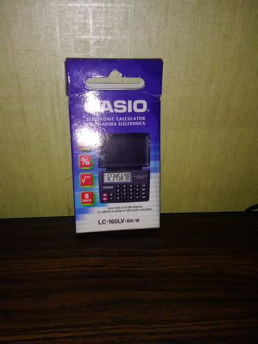 Calculadora Casio® Original Portátil 8 Dígitos Nueva.