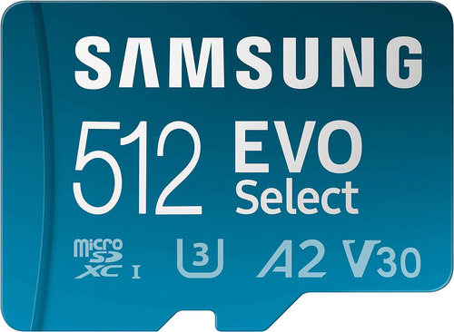 Evo Select Adaptador 512 Gb Microsdxc 130 Mb S Full Hd Y 4k