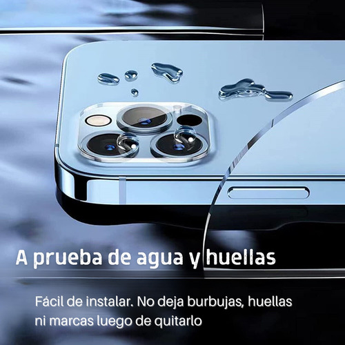 Vidrio Templado Camara Full Para iPhone 14 Plus Pro Max