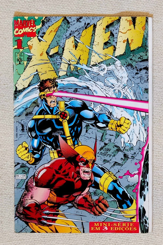 Hq Marvel X Men 1 Lee Claremont Segunda Gênese Minisserie Abril Jovem 1995 (Usado)