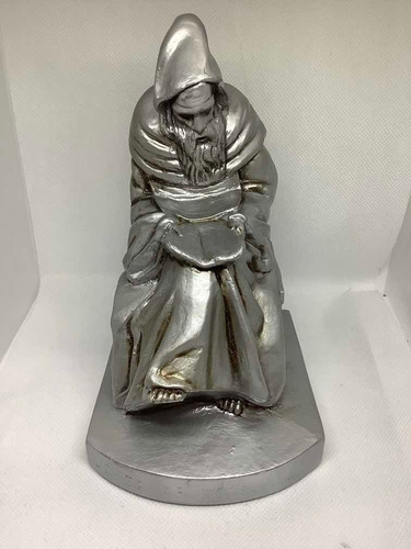 Imagen 1 de 8 de Escultura - Monje Lector - Apoya Libros - Soporte Libros -