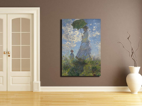 Woman With A Parasol- Madame Monet And Her Son 
