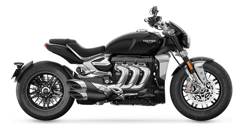 Forro Broche Ojillos Triumph Motos Rocket 3 R Black 2020
