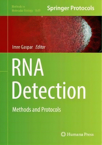 Rna Detection, De Imre Gaspar. Editorial Humana Press Inc, Tapa Dura En Inglés