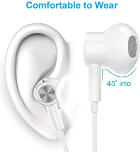 Audífonos Usb C Para iPhone 15 Pro Max Galaxy S20 Fe S23 A