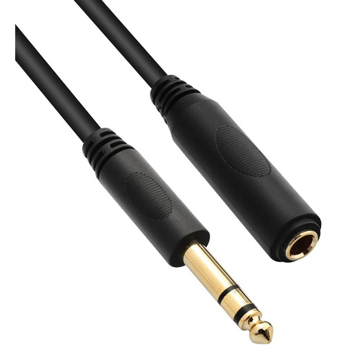 Cable De Extensión Para Auriculares Tisino De 1/4  3 Metros