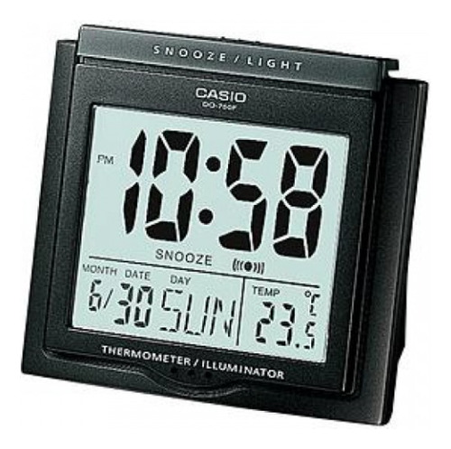 Reloj Despertador Casio Dq-750f