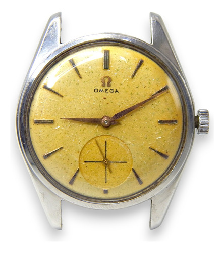 Caja Omega Acero Ref 2990-1 36 Mm Cal. 267 Vintage 1961 Plateado (Usado)