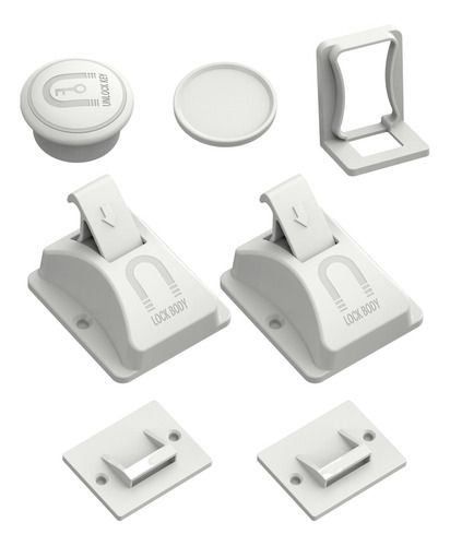 Pestillos De Seguridad Para Niños Sin Tornillos Ni