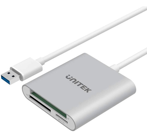 Lector De Memoria - Unitek - Usb 3.0 - Sd / Micro Sd / Cf 