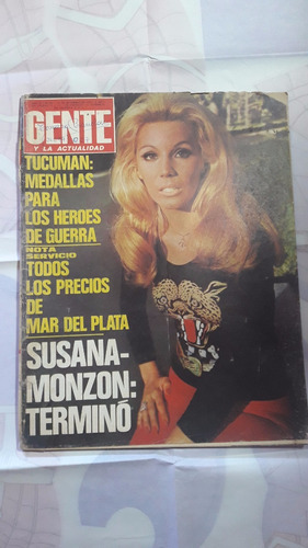 Revista Gente 584 Susana Gimenez 30 Septiembre 1976 
