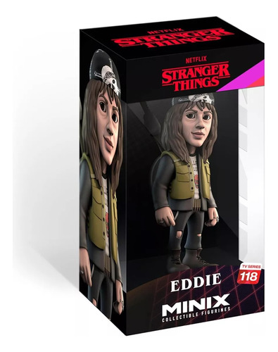 Minix Figura Coleccionable Strangers Things Eddie 11810