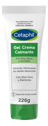 Cetaphil Gel Crema Calmante Rápida Absorcion Piel Seca 226g