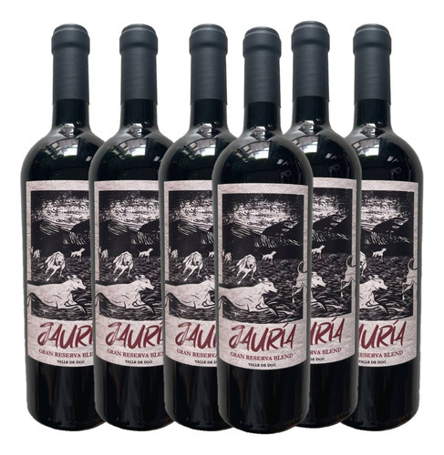 Vino Jauria Gran Reserva Blend Caja X 6 Bot - Bodega La Azul