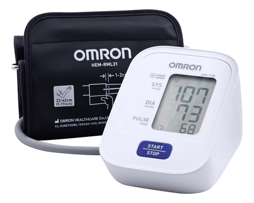 Tensiometro Digital Omron Brazo Automatico Hem 7120 Presion