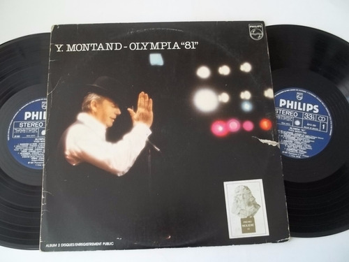 Lp Vinil - Y. Montand - Olympia 81 - Blues E Jazz