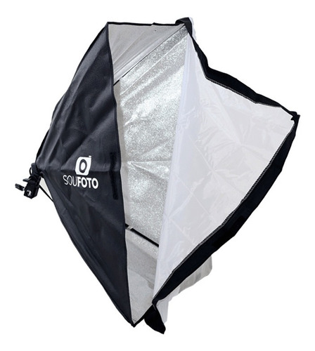 Imagem 3 de 6 de Softbox De Luz Continua Para Foto E Gravações De Video Com Soquete E-27 Para Lâmpada Embutido Abertura Rápida Sou Foto