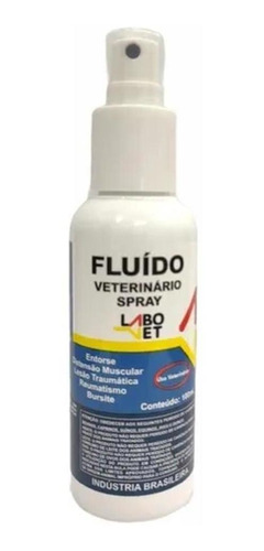 Fluído Veterinário Spray Labovet - 100ml