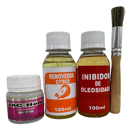 Cola Jachold 50ml + Removedor Citrus 100ml Protese Jachair