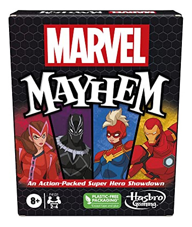 Juego De Cartas Marvel Mayhem Con Superhéroes De Marvel