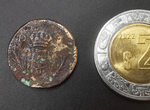 Moneda Octavo Real Nueva Vizcaya 1823 Agustín De Iturbide