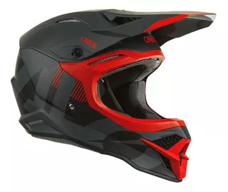 3srs Helmet Vertical V.22 Black/red