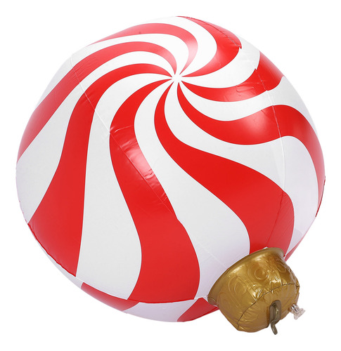 Bola De Navidad Inflable De Pvc De 23.62 Pulgadas Con Forma