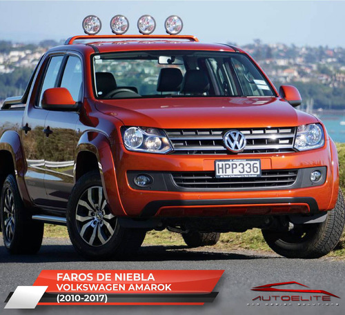 Imagen 7 de 10 de Kit Faros Niebla Vw Amarok 10 11 12 2013 2014 2015 2016 2017