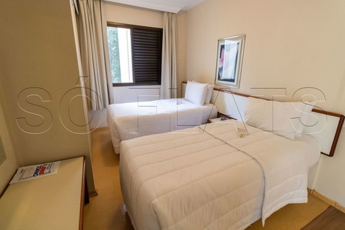 Imagem 5 de 15 de Flat No Jardins 2 Dorms 2 Vagas 74m² No Pool - Sf25903