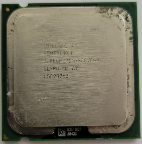 Procesador Intel Pentium 4 3.00ghz / 1m / 800 / 775 Sl7pu