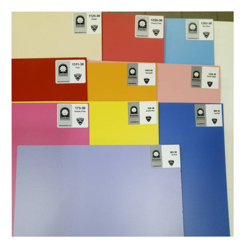 Laminado Greenlam Colores Mate (formica)