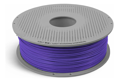 Filamento Pla 3d Bambulab 1kg 1,75mm C/ Carretel Cor Roxo