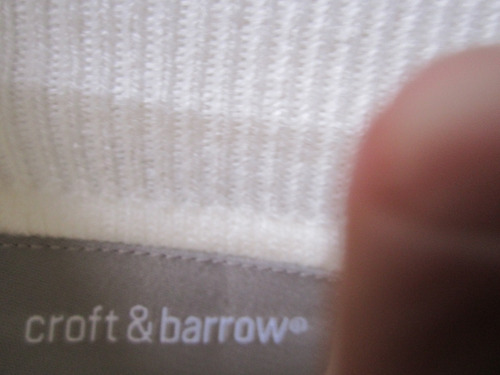 Croft & B Sweater Ivory Grande G L Hueso Sueter Pullover