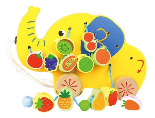 Brinquedos De Enfiar, Brinquedos Educativos De Elefante