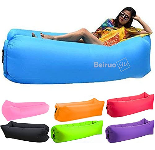 Beiruoyu Tumbona Inflable, Silla De Aire, Sofa Cama, Saco De