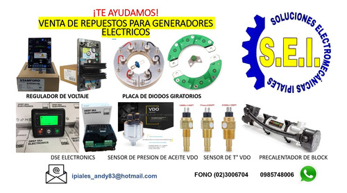 Imagen 2 de 10 de Reparacion Y Mantenimiento De Generadorres Electricos