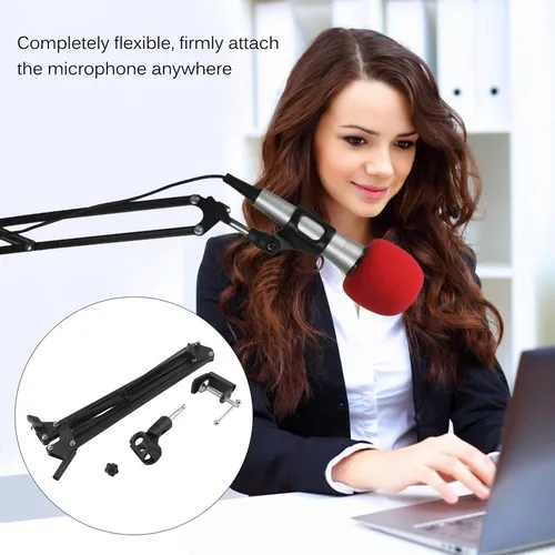 Clm Soporte Brazo Microfono Condensador Para Estudio