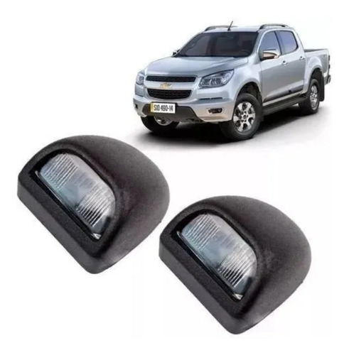 Farol Luz Matricula Chevrolet S10 2013 2014 2015 2016 2017