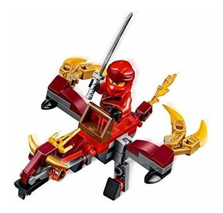 Lego City Minifigure Child Red Jacket Con Cinta Y Big Check