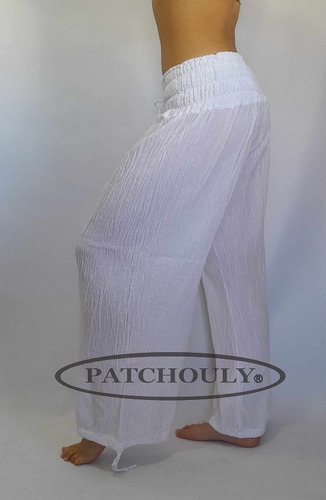 Pantalon Babucha Bambula Yoga Tai Chi Caderin Palazzo