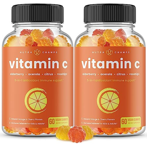 Gummies De Vitamina C Para Adultos Amp; Niños  5-in-1 Wk95i