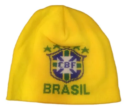 Gorro Tejido Futbol Brasil Bmg