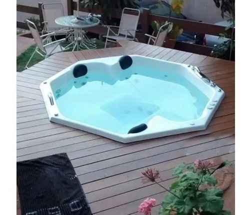 Spa Areal 1.84x1.84 C/aquecedor,cromo,ozônio+travesseiros