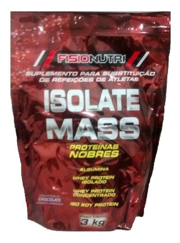 Isolate Mass 50.000 3kg - Sabor Baunilha