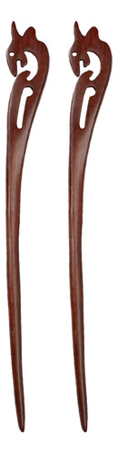 Palillos Para El Cabello Horquilla Novedad Palillo De Madera