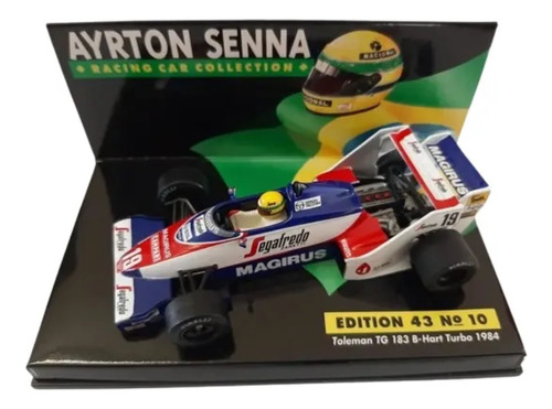 Toleman Tg 183 B 1984 Ayrton Senna 1/43 Minichamps